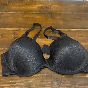 Black Lace Contour Bra - Women Intimates
